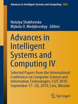 cover image of Advances in Intelligent Systems and Computing IV